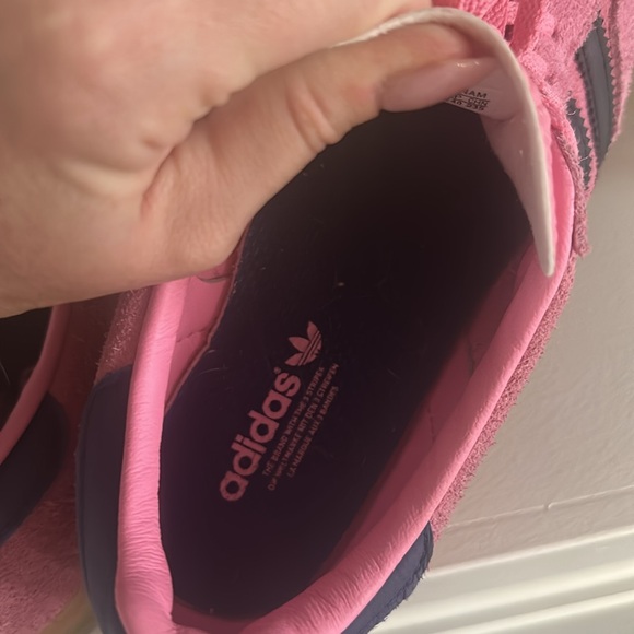 Like new pink/ purple adidas gazelle - Picture 8 of 9
